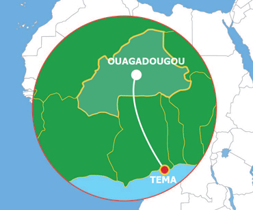 TBL Ouaga via Tema